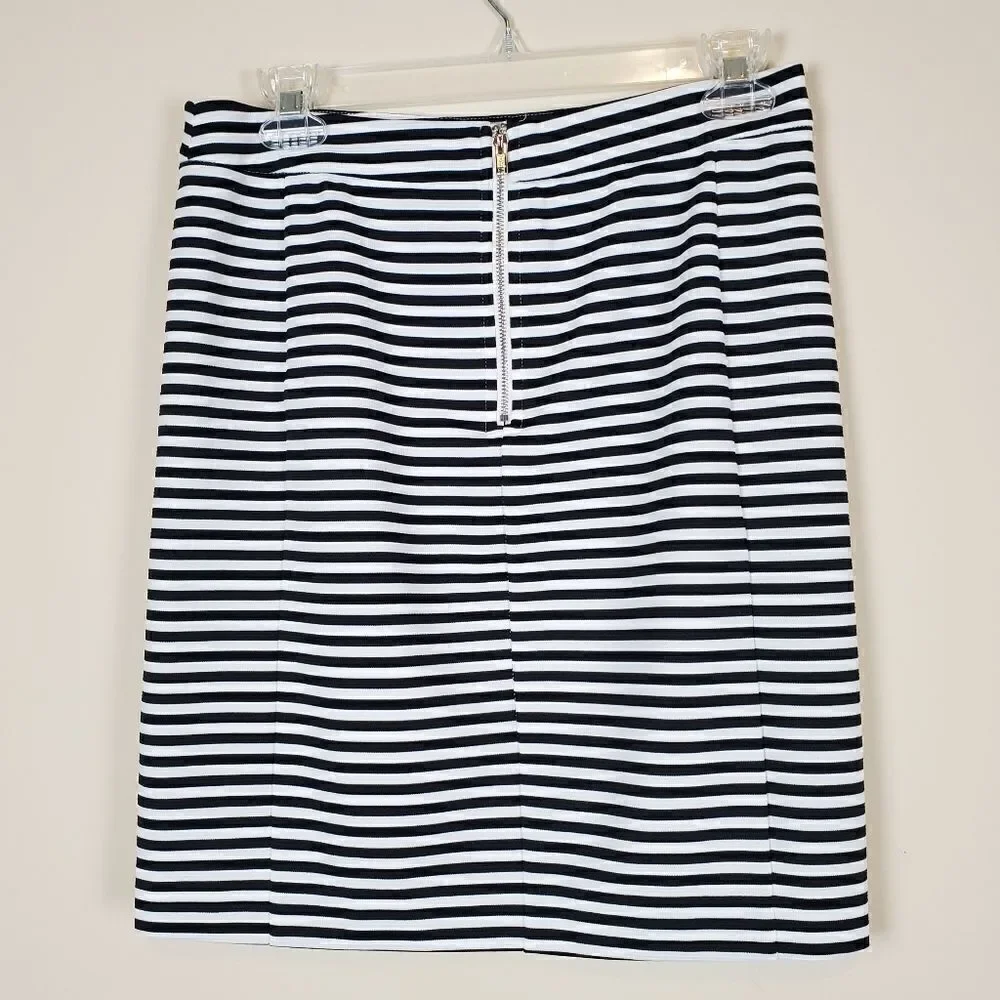 41 Hawthorn Black & White Pencil Short Skirt Size Medium